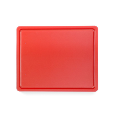Hendi Vágódeszka HACCP GN 1/2, HENDI, GN 1/2, Piros, 325x265mm konyhai eszköz