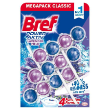 HENKEL Bref Power Aktiv WC blokk Levendula 3 x 50 g tisztító- és takarítószer, higiénia
