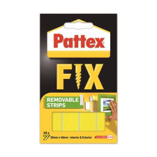  HENKEL Ragasztócsík, kétoldalú, visszaszedhető, 20 x 40 mm, HENKEL &quot;Pattex Fix&quot; ragasztó