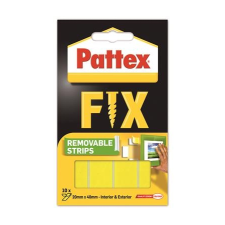 HENKEL Ragasztócsík, kétoldalú, visszaszedhető, 20 x 40 mm, "Pattex Fix" ragasztó