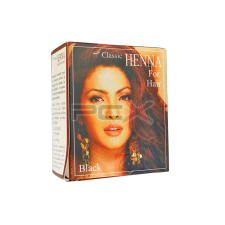 Henna classic hajszinező por fekete 100g hajfesték, színező
