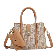  Henney Bear – Kézi- és Válltáska -H-1238-HB MILK TEA- kézitáska és bőrönd