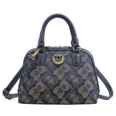  Henney Bear -Kézi- és Válltáska -H-1180-SHADOW BEAR BLUE-