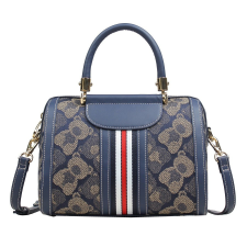  Henney Bear- Kézi- És Válltáska- H-259-SHADOW BEAR BLUE- kézitáska és bőrönd