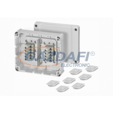 Hensel DP 9222 kábelösszekötő doboz, 139x119x49 mm villanyszerelés