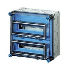 Hensel Kismegszakítós szekrény 2x12modul csapófedéllel IP65 Mi 1222 Hensel - 2000603 villanyszerelés