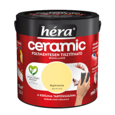 Héra CERAMIC tisztítható beltéri falfesték 2,5l Naplemente fal- és homlokzatfesték