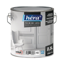 Héra Prémium Matt Latex beltéri falfesték 2,5 l fal- és homlokzatfesték