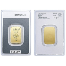 Heraeus 10g - befektetési aranyrúd egyéb ékszer