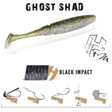  Herakles Ghost Shad 10cm Black Impact gumihal 8 db/csg csali