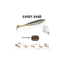 HERAKLES GHOST SHAD 10cm GREEN PUMPKIN csali