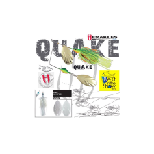 HERAKLES SPINNERBAIT QUAKE 1 1/2oz 42gr White csali