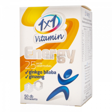 Herbária 1x1 Vitamin Energy étrend-kiegészítő filmtabletta 50 db vitamin és táplálékkiegészítő