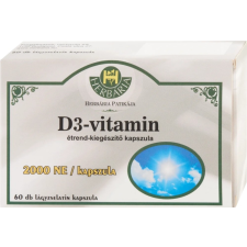 Herbária D3 Vitamin kapszula 2000NE - 60DB vitamin és táplálékkiegészítő