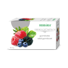 HERBÁRIA Gyógynövényfeldolg.és Ker. Rt. Herbária erdei gyümölcs ízű borítékolt filteres tea 20x gyógytea