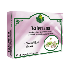 HERBÁRIA Gyógynövényfeldolg.és Ker. Rt. Herbária Valeriana kapszula 40x vitamin és táplálékkiegészítő