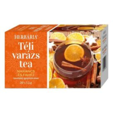 Herbária Gyümölcstea HERBÁRIA Téli Varázs Narancs-Fahéj 20 filter/doboz tea