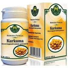  HERBARIA KURKUMA-GYOMBER TABL. 120X vitamin és táplálékkiegészítő