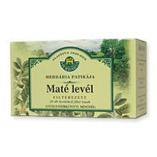 HERBÁRIA MATÉ LEVÉL TEA FILTERES gyógytea