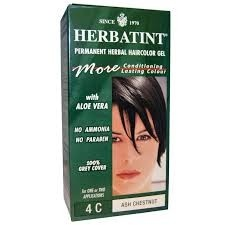 Herbatint 4c hamvas gesztenye hajfesték 135 ml hajfesték, színező
