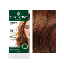 Herbatint 8R Réz világos szőke hajfesték, 150 ml hajfesték, színező