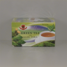 Herbex Herbex prémium tea zöldtea aloe verával 20x1,5g 30 g gyógytea