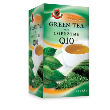 Herbex Herbex prémium tea zöldtea q10-zel 20x1,5g 30 g gyógytea