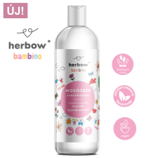 Herbow Bambino Folyékony mosószer koncentrátum univerzális Gyümölcsös kert 1000m tisztító- és takarítószer, higiénia