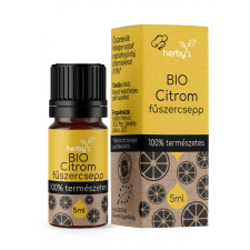 Herbys Herbys bio citrom fűszercsepp 5 ml alapvető élelmiszer