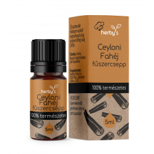 Herbys Herbys ceyloni fahéj fűszercsepp 5 ml alapvető élelmiszer