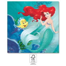 Hercegnők Disney Hercegnők, Ariel szalvéta 20 db-os, 33x33 cm FSC party kellék