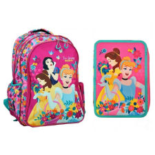 Hercegnők Disney Hercegnők iskolatáska és tolltartó szett spring 2 db-os tolltartó