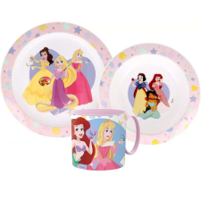 Hercegnők Disney Hercegnők micro étkészlet szett 265ml bögrével (true) babaétkészlet
