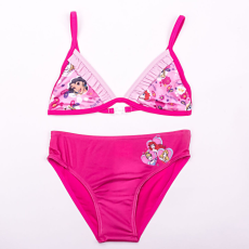  Hercegnők kislány fürdőruha - kétrészes fürdőruha - pink - 116