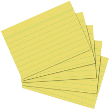 Herlitz 1150515 100 lapos A5 Vonalas jegyzettömb - Sárga (1150515) jegyzettömb