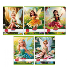 Herlitz 1. osztályos vonalas füzet, Fairy (A5/14-32) füzet