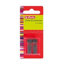 Herlitz 2mm 2x5db-os körzőhegy (HERLITZ_08710402) körző