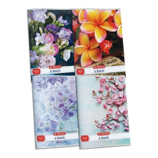 Herlitz A4-es sima füzet 32 lapos - Virágok füzet