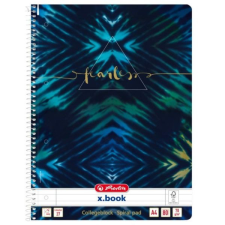 Herlitz : Batik Fearless vonalas spirálfüzet, A4 füzet