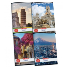 Herlitz City A4 kockás füzet, A4 füzet