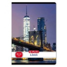 Herlitz City sima füzet, A5/20-32, New York füzet