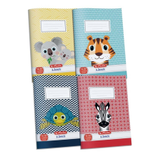 Herlitz Cute Animals A5 14-32 1. osztályos vonalas füzet füzet