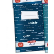 Herlitz Design Dark Blue szótárfüzet, A5/31-32 - Herlitz füzet