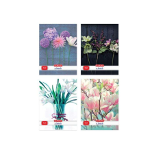 Herlitz Flower A4 80-32 kockás füzet füzet