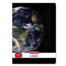 Herlitz Galaxy kockás füzet, A4, Föld füzet