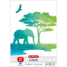 Herlitz GREENline Elefant 50 lapos A4 vonalas füzet (50039937) füzet