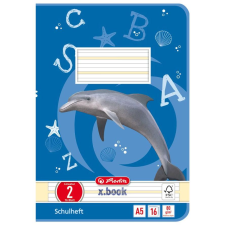 Herlitz Hefte A5 16 Bl. Lineatur 02 FSC liniert (3320207) füzet