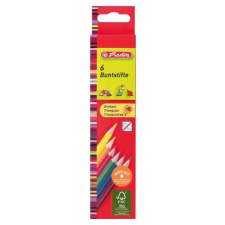 Herlitz Herlitz Trio lakkozott 6db-os vegyes színű színes ceruza színes ceruza