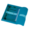 Herlitz Hungária Kft. Herlitz Dokumentumtartó A4 PP, easy áttetsző kék