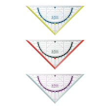 Herlitz Hungária Kft. Herlitz Geometriai háromszög my.pen 16 cm műanyag vonalzó